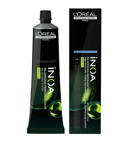 Tintura INOA 6.0 Rubio Oscuro Profundo 60 G - LOREAL PROFESSIONNEL