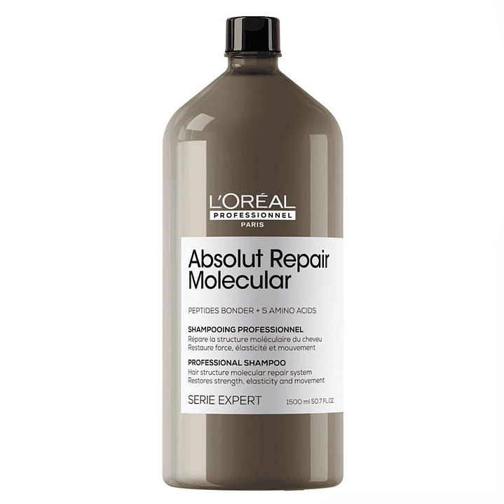 Shampoo Absolut Repair Molecular 1500 ML - LOREAL PROFESSIONNEL 1