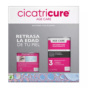 Pack Cicatricure Age Care Crema Reafirmante 50g + Contorno De Ojos 8,5g - CICATRICURE