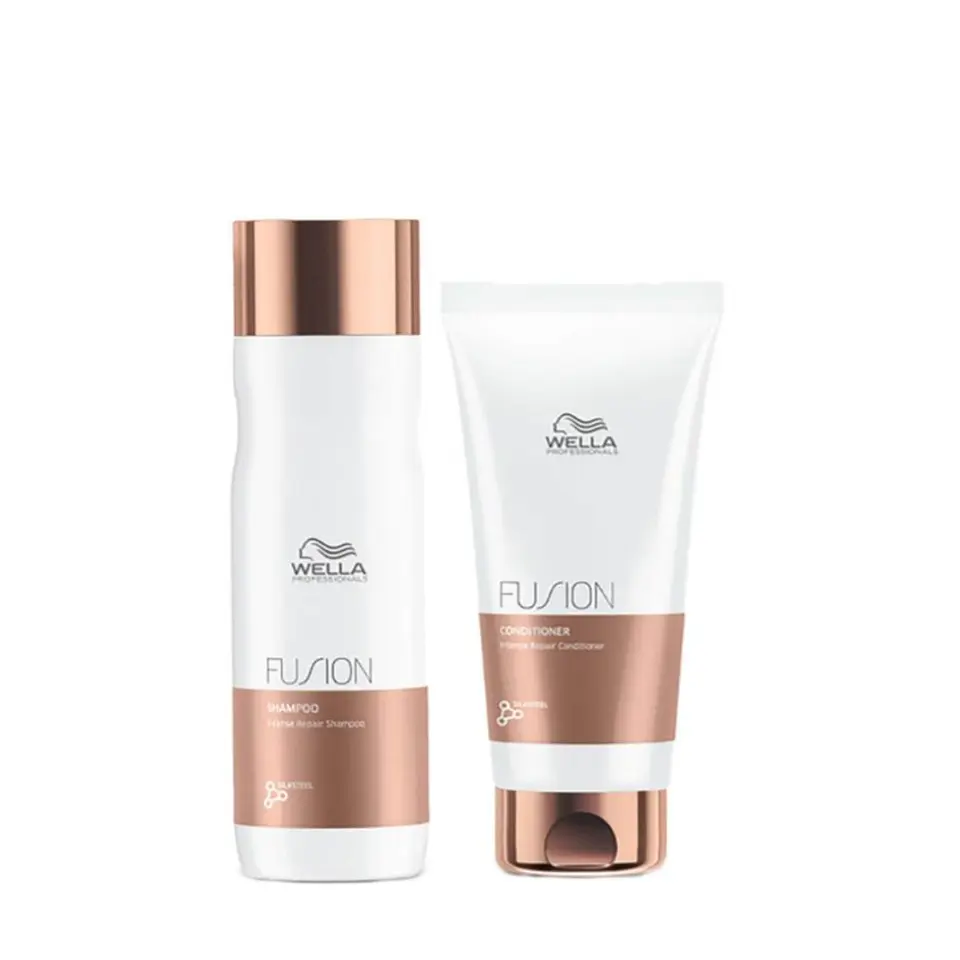 Pack Fusion Sha 250 ML + Acond 200 ML Oil Reflections + Secador de Cabello  - WELLA 3