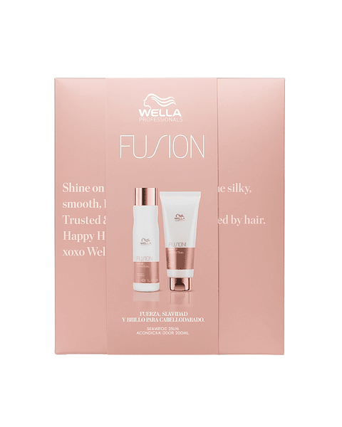 Pack Fusion Sha 250 ML + Acond 200 ML Oil Reflections + Secador de Cabello  - WELLA