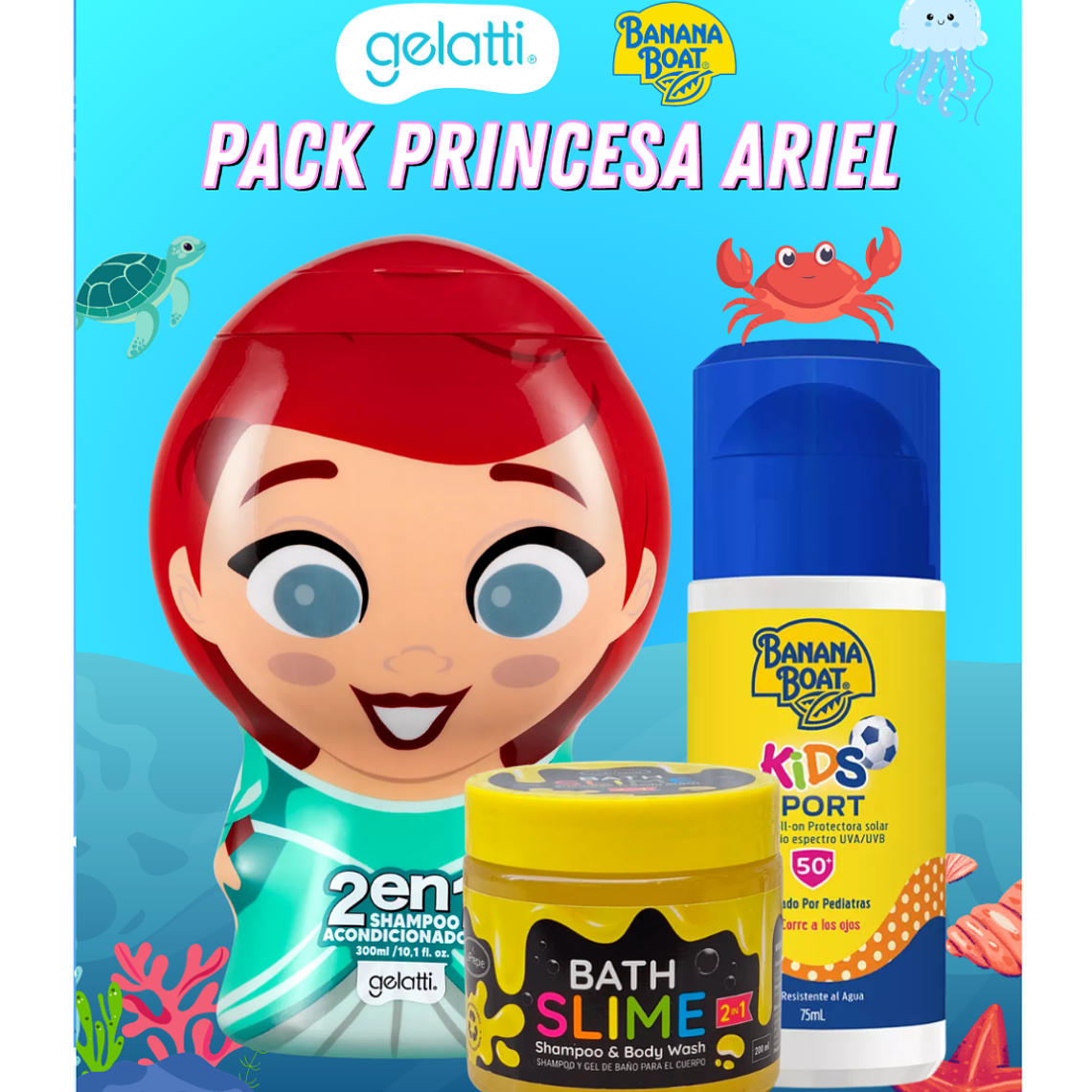 Pack Princesa Ariel 5