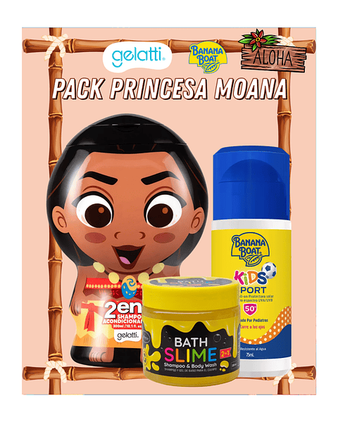 Pack Princesa Moana