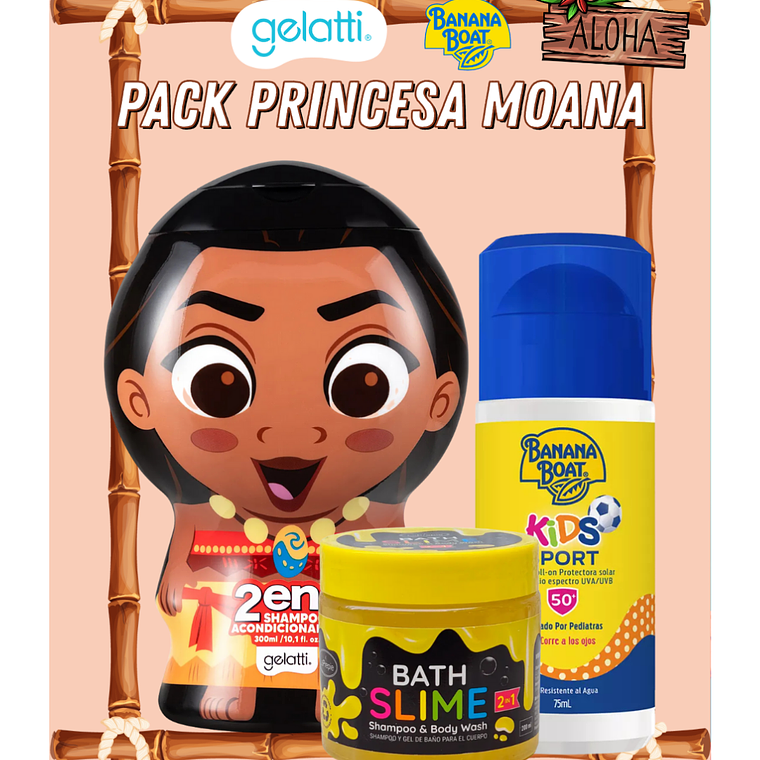 Pack Princesa Moana 2