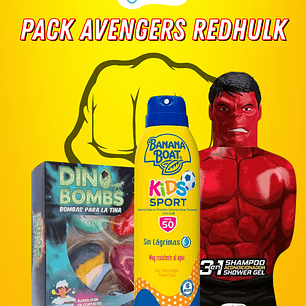 Set Avengers 3D RedHulk 