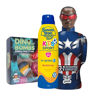 Set Avengers 3D Capitan Black 