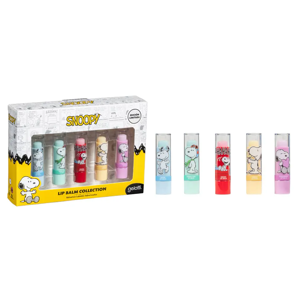 Set Lip Balms Snoopy Collection - GELATTI 3