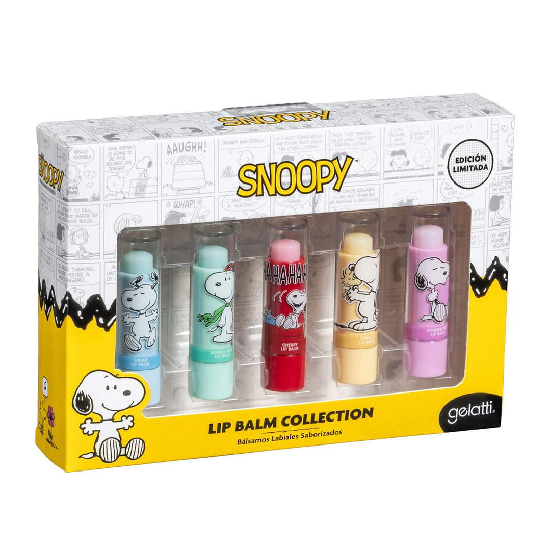 Set Lip Balms Snoopy Collection - GELATTI 1
