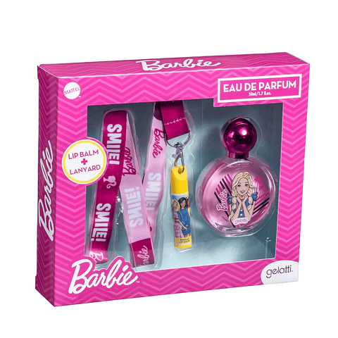 Set Labial + Perfume Barbie - GELATTI