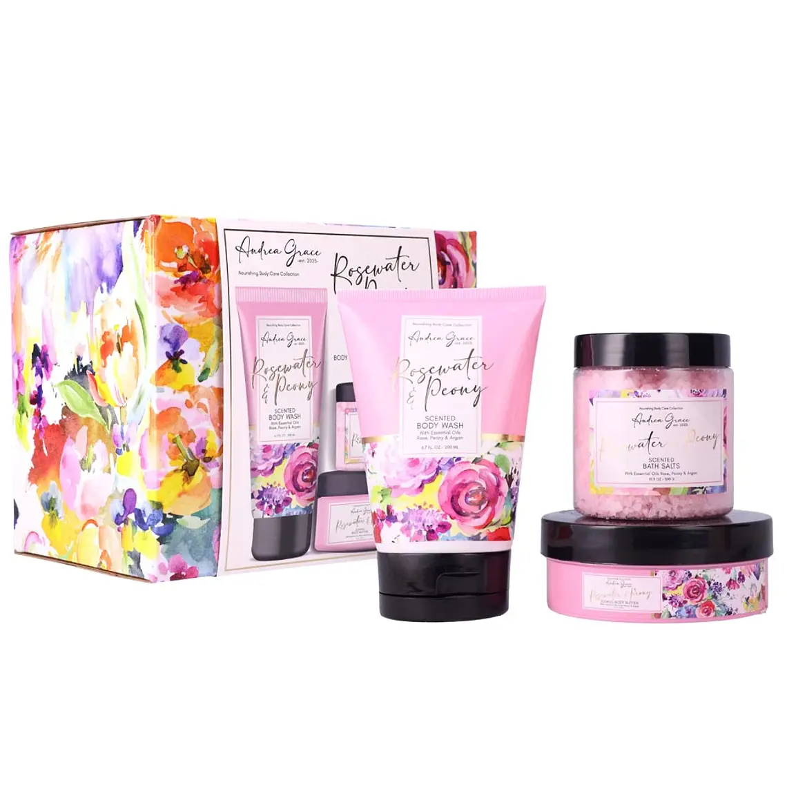 Set Cuidado Coporal Andrea Grace 3 Piezas - ANDREA GRACE 1