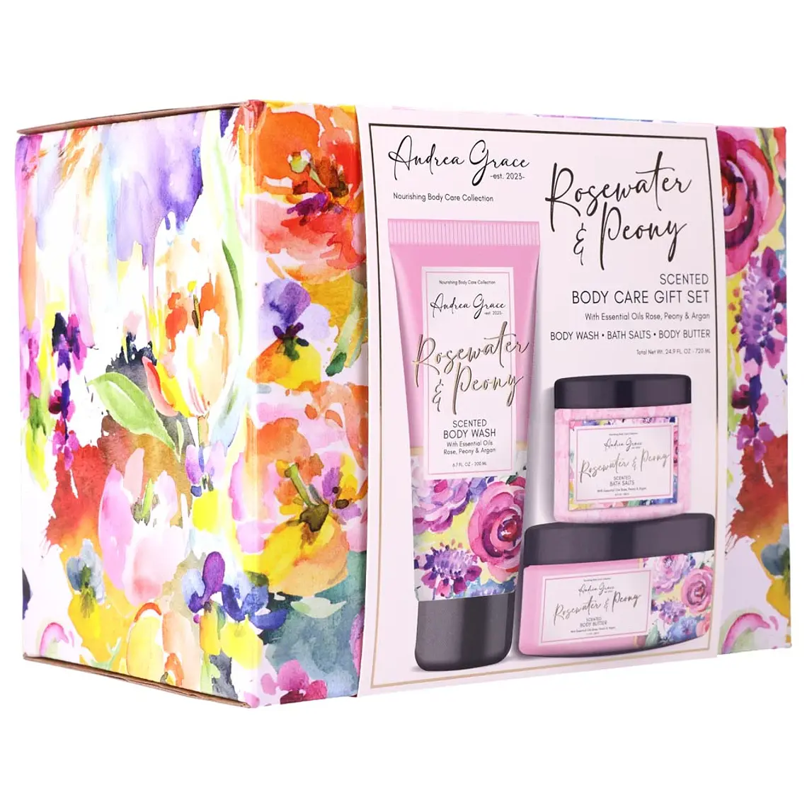 Set Cuidado Coporal Andrea Grace 3 Piezas - ANDREA GRACE 4