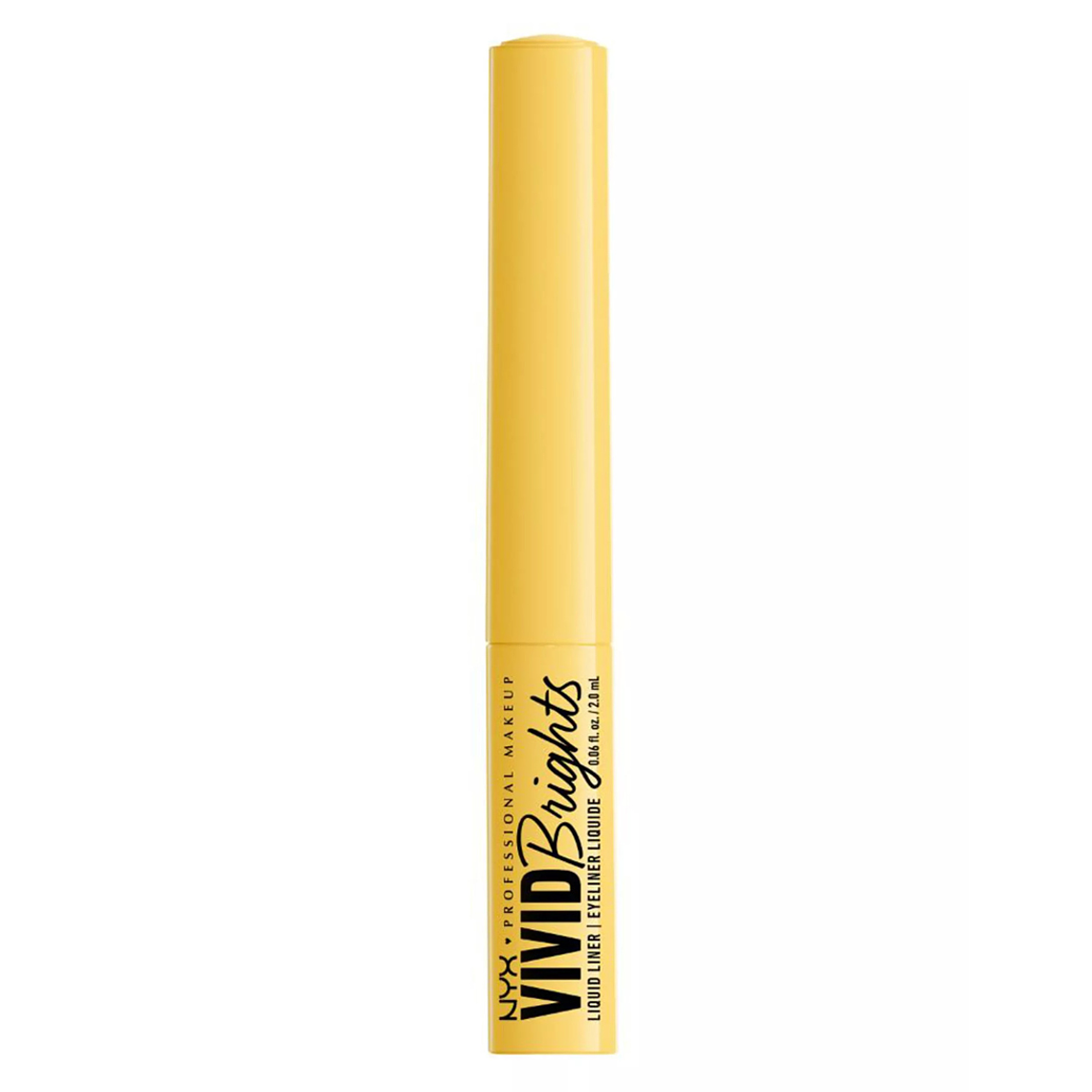 Delineador De Ojos Líquido Vivid Bright Liquid Liner Yellow - NYX 2