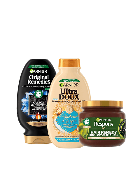 Trio Mixto Garnier + Secador - GARNIER