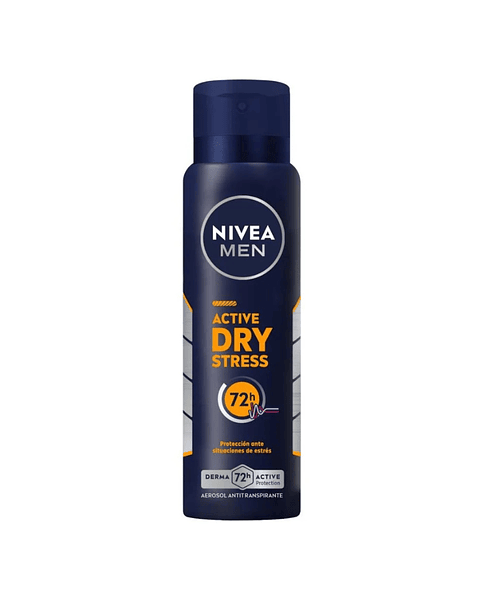 Desodorante Aerosol Active Dry Stress Protect 150 ML - NIVEA