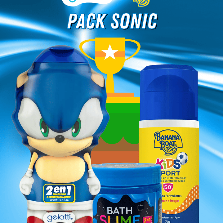 Pack Sonic Kids Sport 2