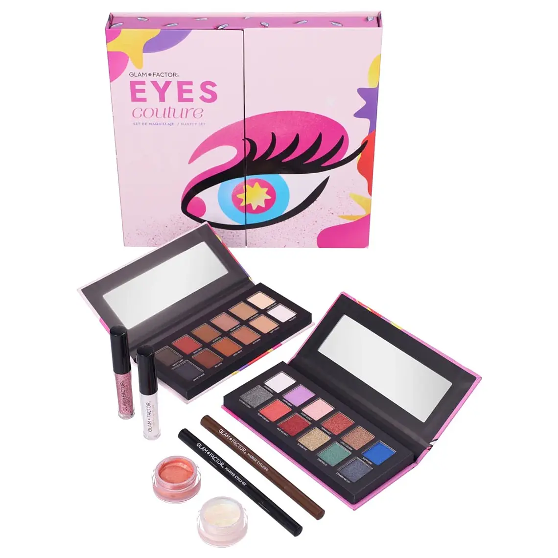 Set De Maquillaje Eyes Couture - GLAM FACTOR 1