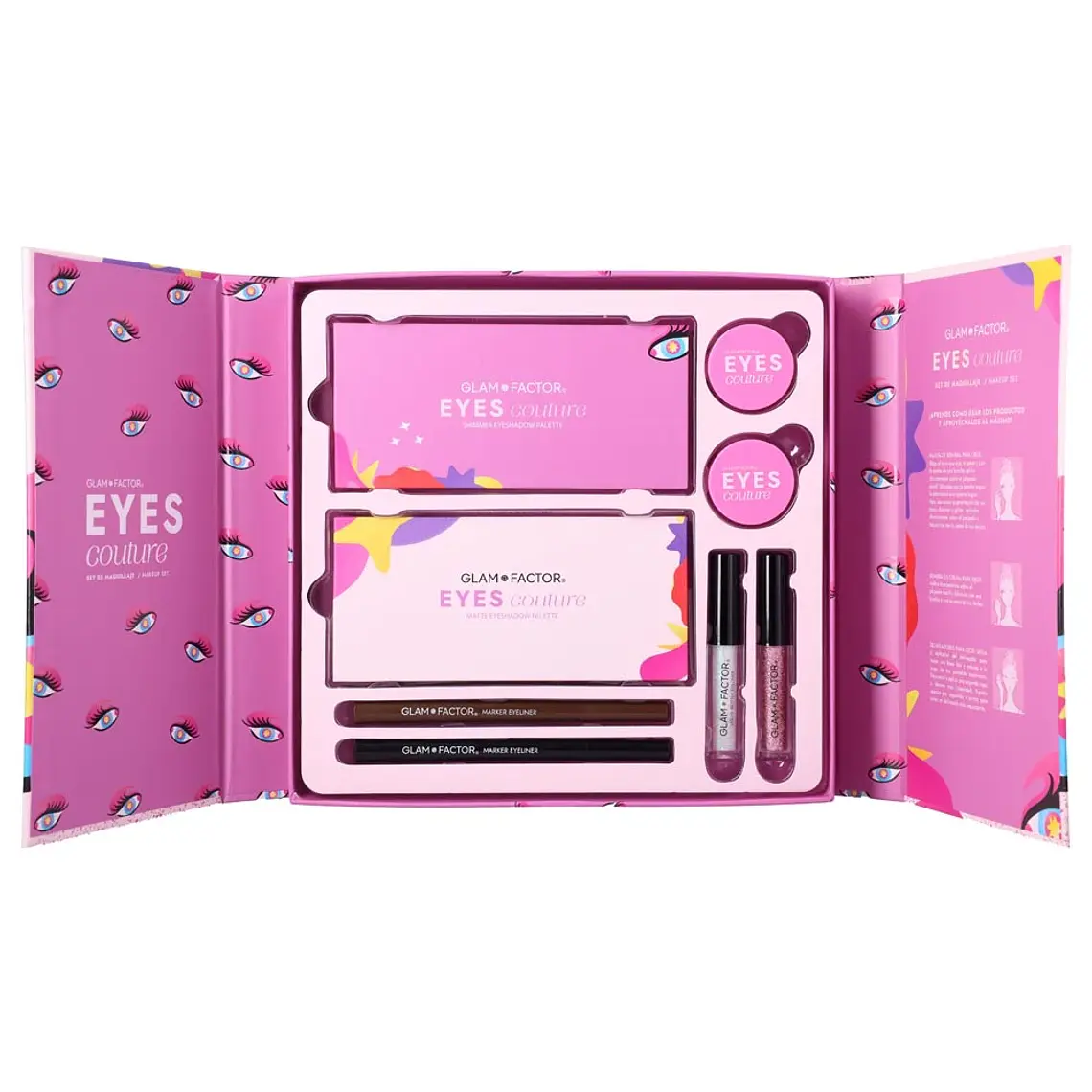 Set De Maquillaje Eyes Couture - GLAM FACTOR 2