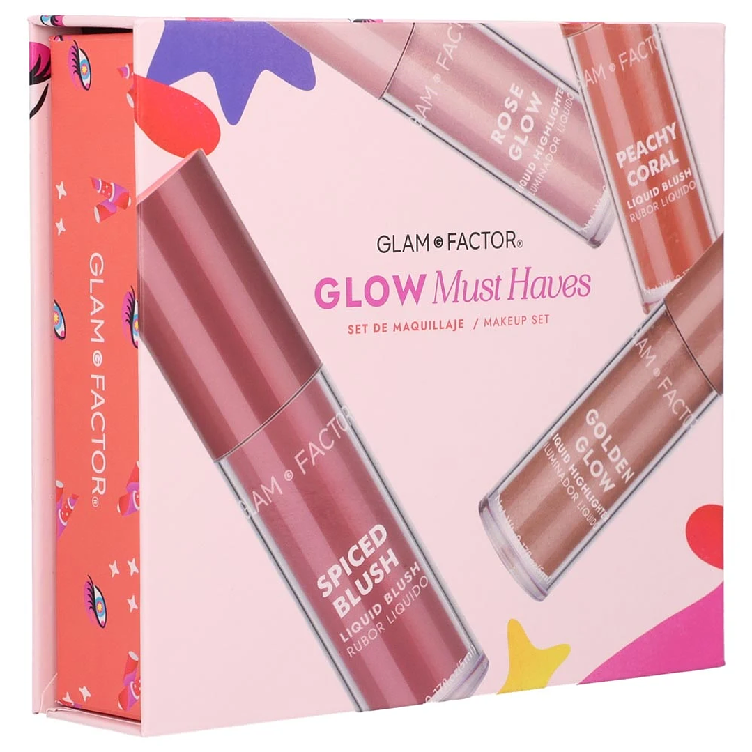 Set De Maquilaje Glow Must Haves - GLAM FACTOR 4