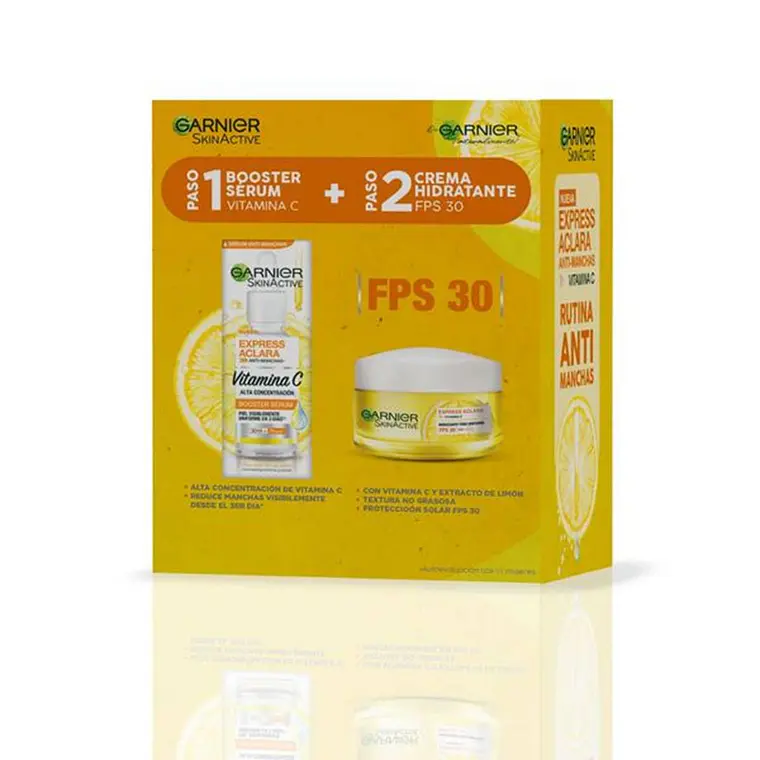 Pack Anti-Manchas Serum + Crema Anti-manchas Express Aclara - GARNIER 3