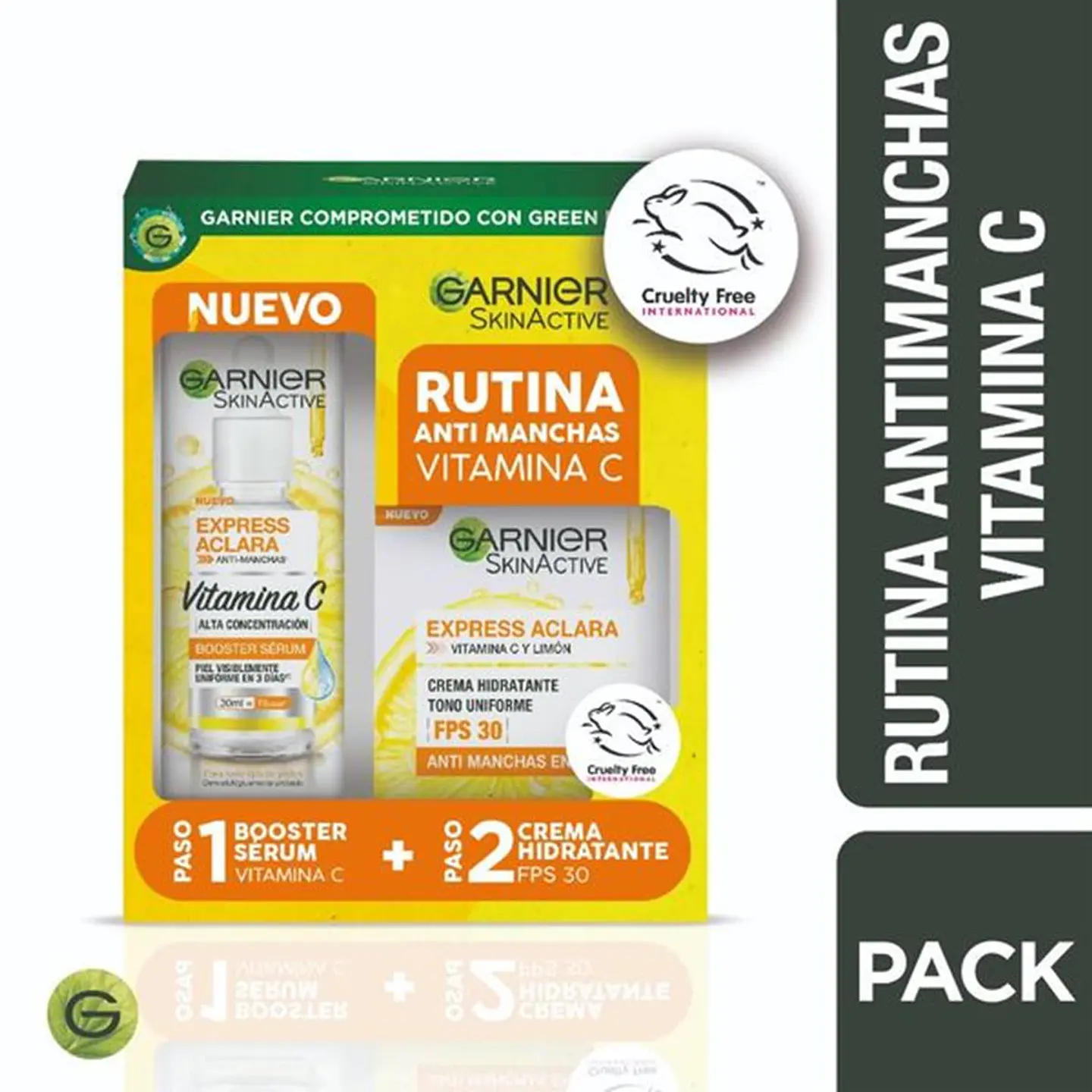 Pack Anti-Manchas Serum + Crema Anti-manchas Express Aclara - GARNIER 2