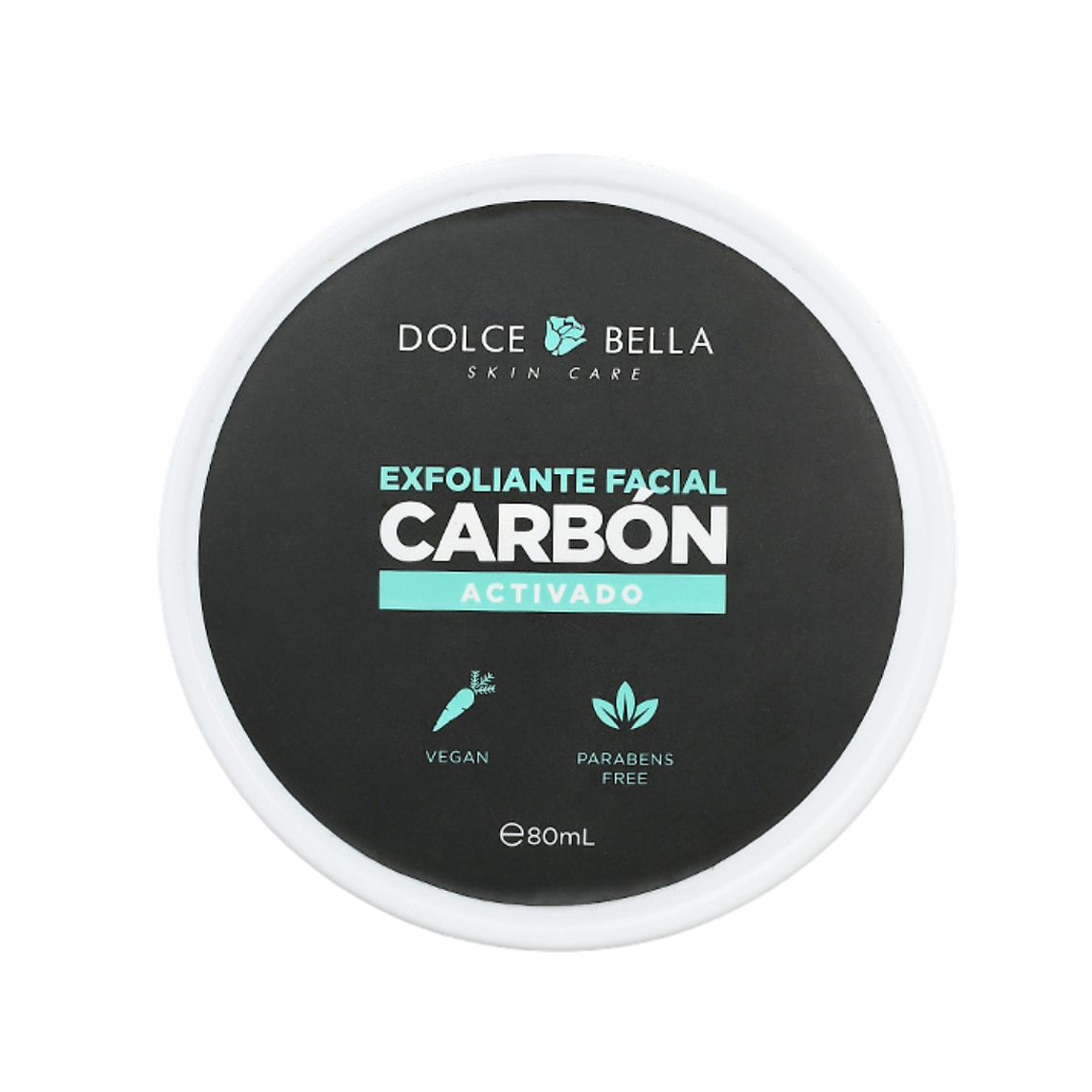 Exfoliante Facial Carbón Activado 80 ml - DOLCE BELLA 1