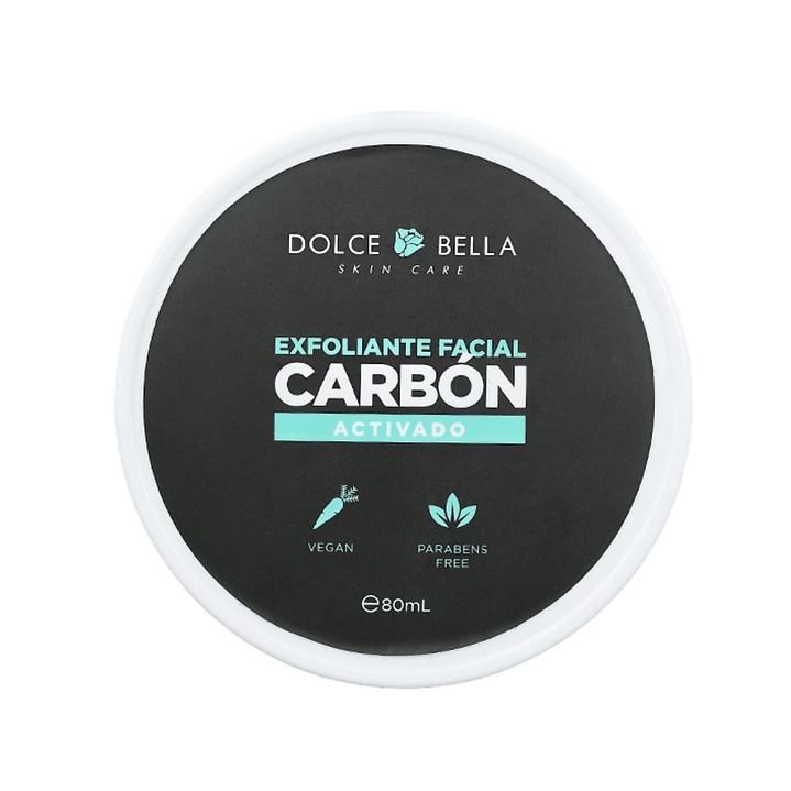 Exfoliante Facial Carbón Activado 80 ml - DOLCE BELLA 1