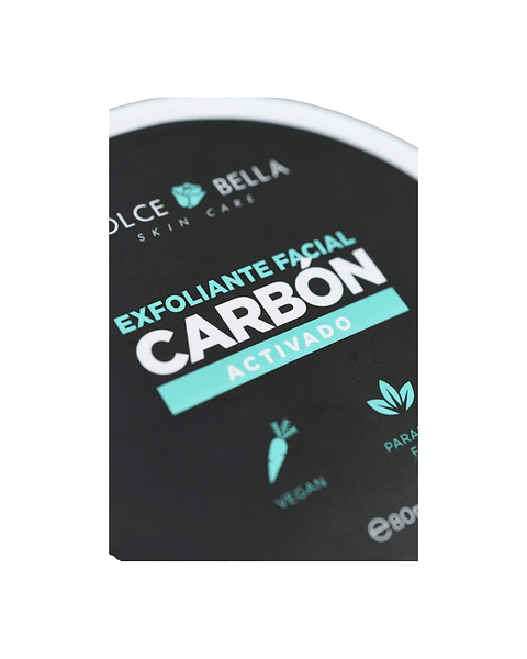 Exfoliante Facial Carbón Activado 80 ml - DOLCE BELLA
