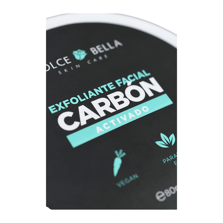 Exfoliante Facial Carbón Activado 80 ml - DOLCE BELLA 2