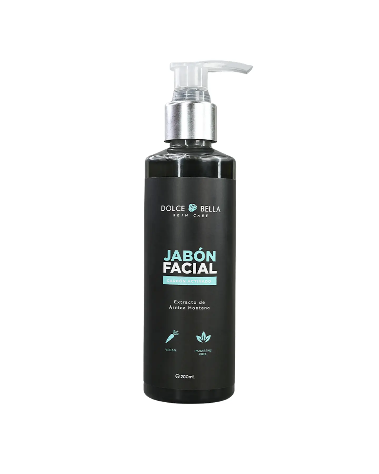 Jabón Líquido Facial Carbón Activado 200 ml - DOLCE BELLA 1