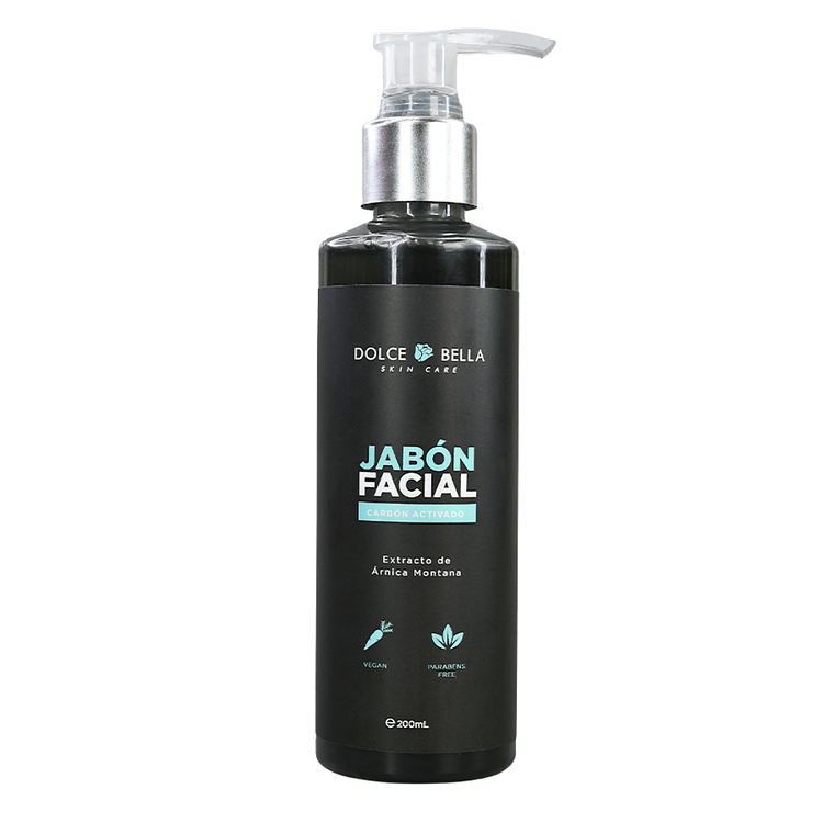 Jabón Líquido Facial Carbón Activado 200 ml - DOLCE BELLA 1