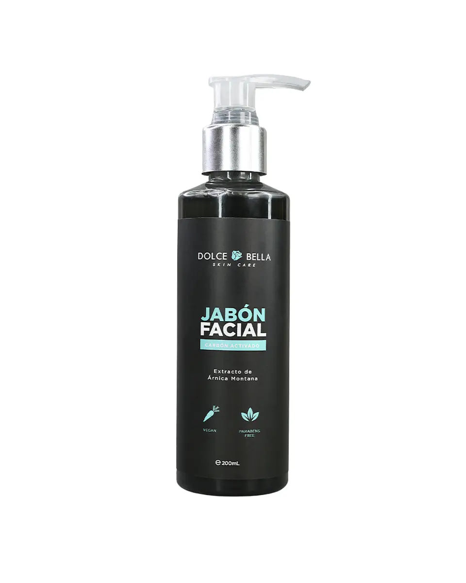 Jabón Líquido Facial Carbón Activado 200 ml - DOLCE BELLA 1