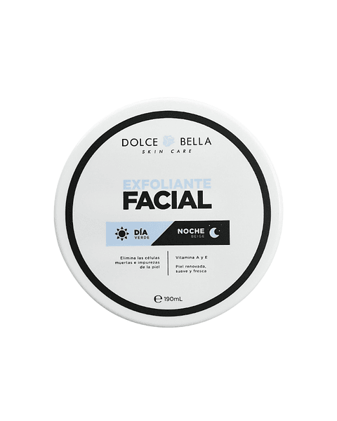Exfoliante Facial Dual Día y Noche - DOLCE BELLA
