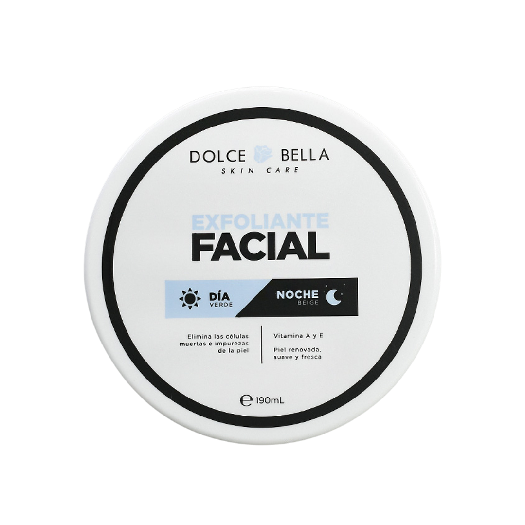 Exfoliante Facial Dual Día y Noche - DOLCE BELLA 1