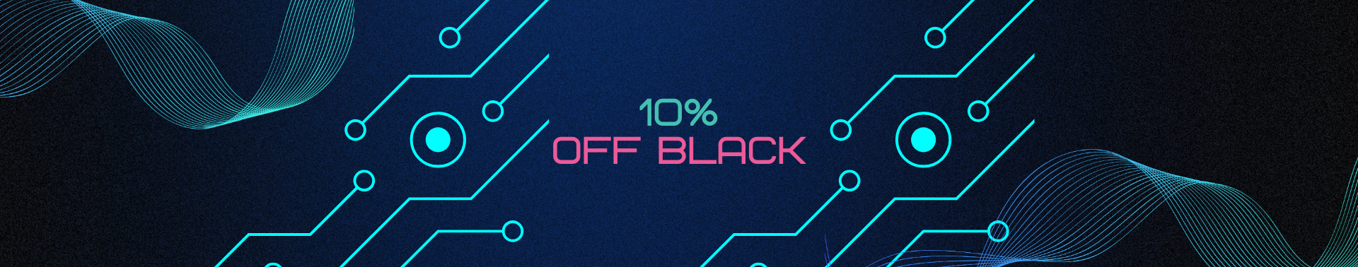 10% off black