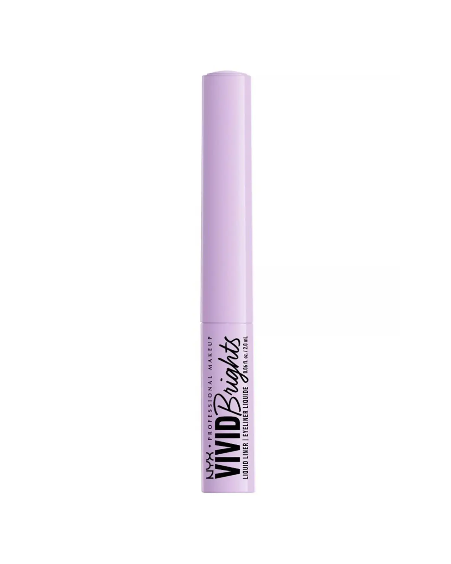 Delineador De Ojos Líquido Vivid Bright Liquid Liner Lilac Link - NYX 3