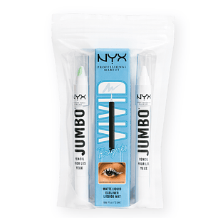 Set Trio Jumbo + Delineador Vivid - NYX