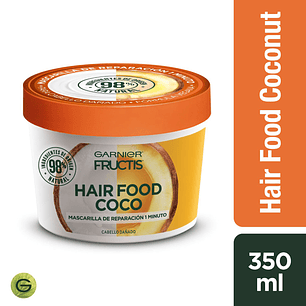 Mascarilla Capilar Hair Food - GARNIER COCO (350 ML)
