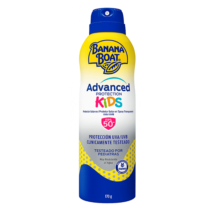Protector Solar Advanced Protection Kids 50 FPS C-Spray 170 G - BANANABOAT 1