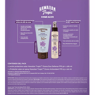 Pack Protector Solar Hawaiian Tropic Ozono Bruma + Ozono Duo - HAWAIIAN TROPIC 