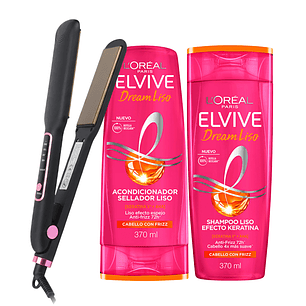 Set Elvive Dream Liso + Plancha