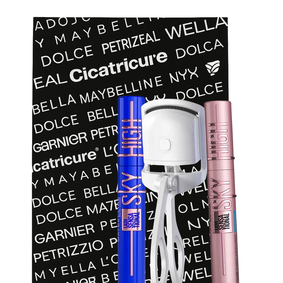 Set Sky High Blue + ﻿Encrespador﻿ Eléctrico 1