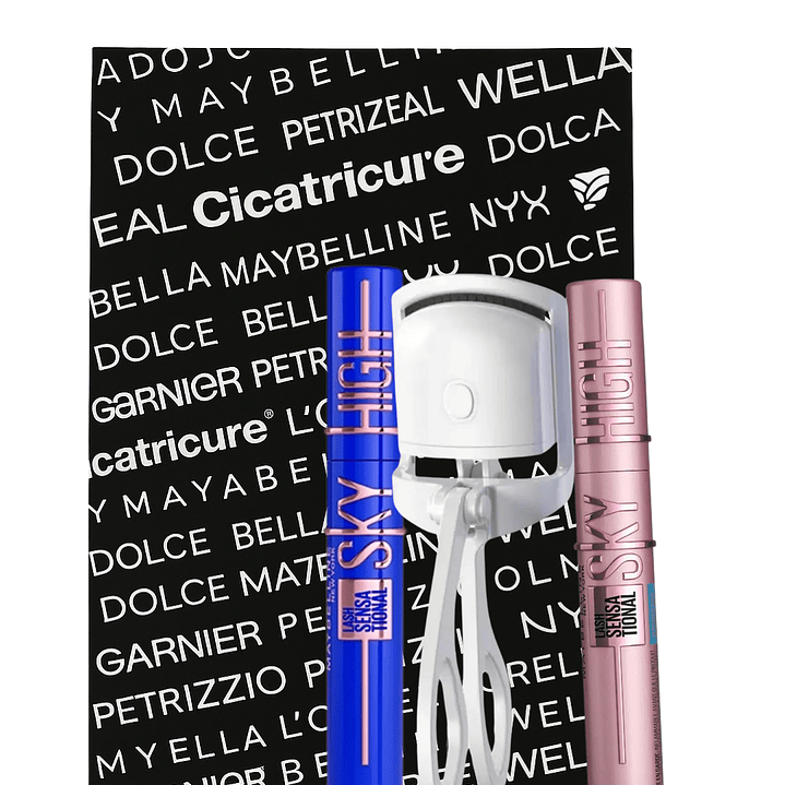 Set Sky High Blue + ﻿Encrespador﻿ Eléctrico 1