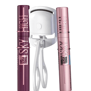 Set Sky High Burgundy + Encrespador Eléctrico