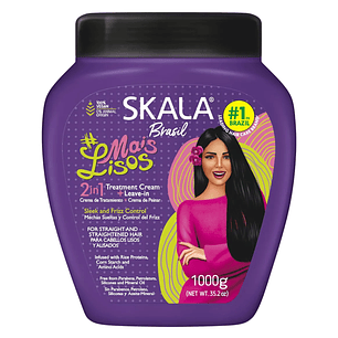 Mascara Mais Lisos 2 en 1 Tratamiento + Peinar Mechas Sueltas y Control de Frizz - SKALA