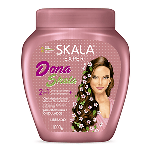 Mascara Dona Skala Definición y Brillo 2 en 1 Tratamiento + Crema de Peinar - SKALA