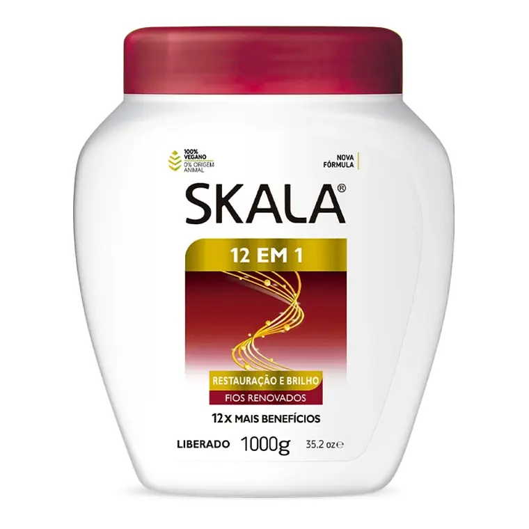 Máscara Reparación 12 en 1 Para Cabello Danificados - SKALA 1