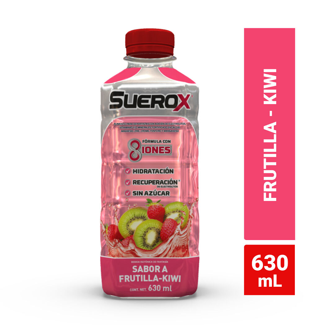 Suerox Bebida Isotónica Frutilla-Kiwi 630 ML - SUEROX 1