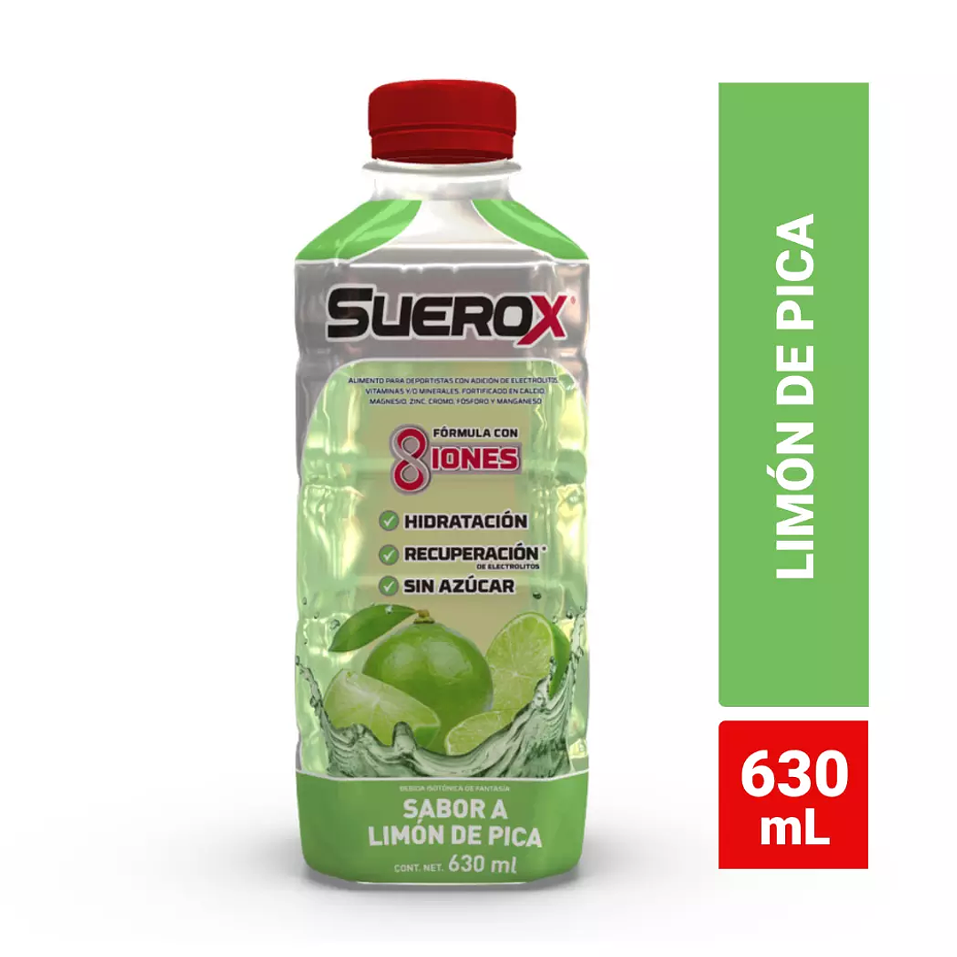 Suerox Bebida Isotónica Limón De Pica630 ML - SUEROX 1