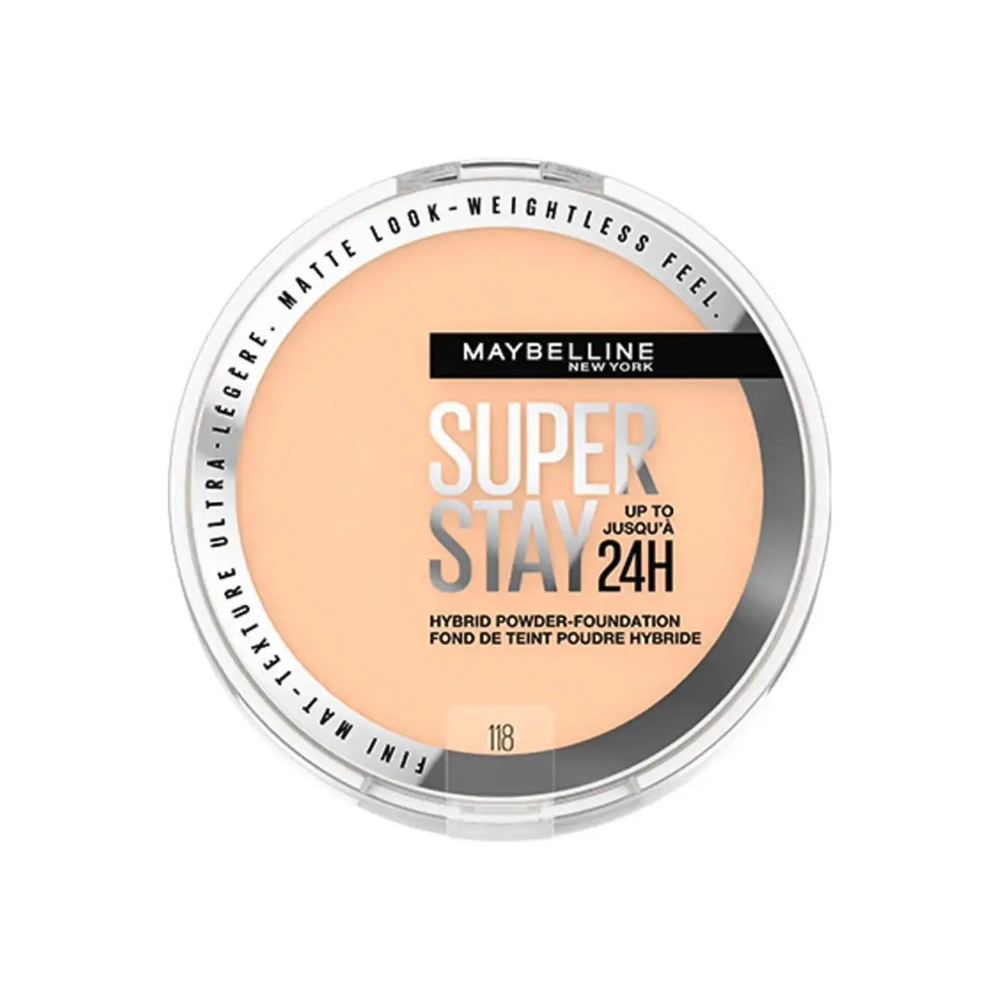 Polvo Super Stay 24H Powder - Tono 118 - MAYBELLINE 1