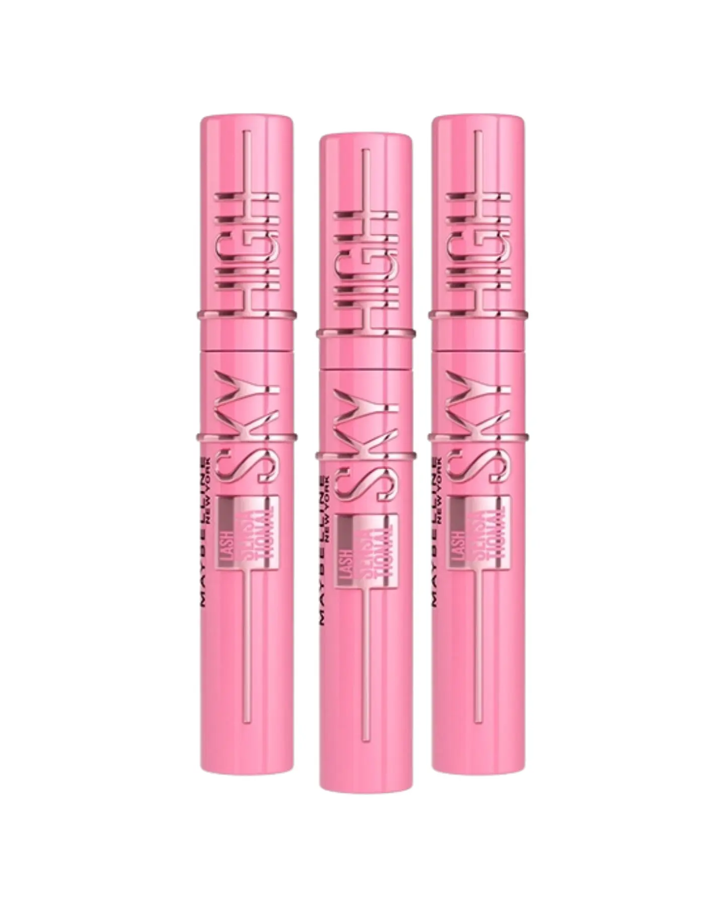 Mascaras de pestañas Sky Higt 795 Pink Air X3 - MAYBELLINE 1